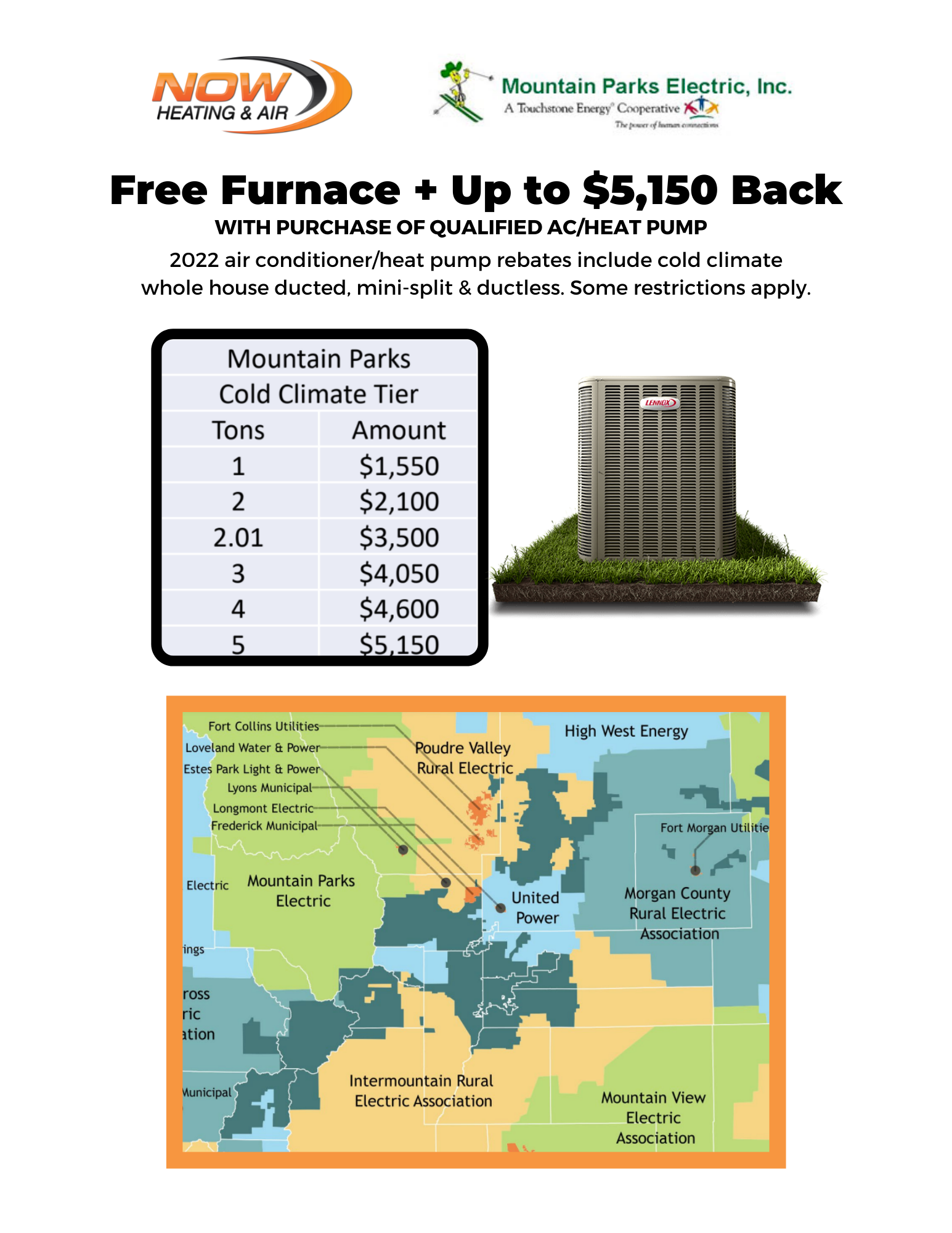 Free Furnace + Up to $5,150 back