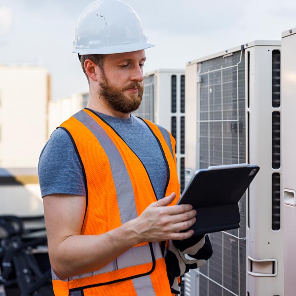 commercial HVAC technician